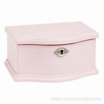 MDF Jewelry Box, Sized 7.5 x 5.5 x 3.5-inch